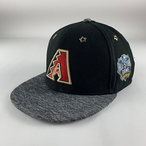 Arizona Diamondbacks MLB Black Gray New Era 2016 All Star Game Mens 7 5/8 - Picture 1 of 5